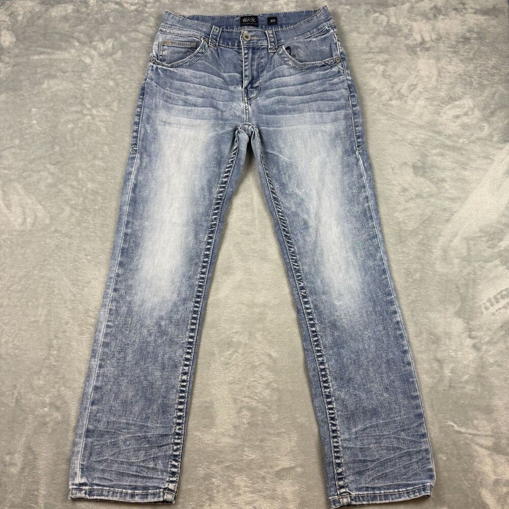 Buckle Black Fit No. 3 Straight Leg Jeans Light Wash Women’s 33S Denim